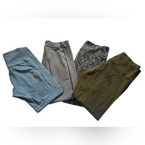 Four pairs of Athletic leggings NY&C, unbranded, RL Active, Marika Size Large